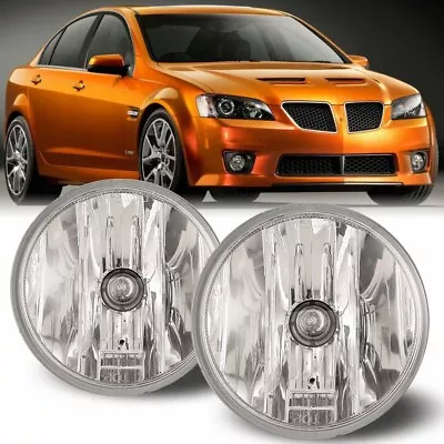 For  2008-2009 Pontiac G8 Fog Lights Front Bumper Driving Lamps Replacement PAIR • $21.99