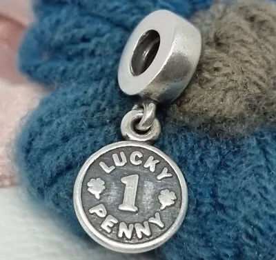 Genuine Pandora Lucky Penny Dangle Charm 💕 S925 ALE • £30