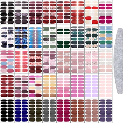 $47.66 • Buy 560 Pieces Jamberry Nail Wraps Real Nail Polish Stickers Nail Wrap Nail Polish S