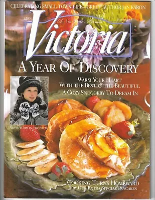 Vintage VICTORIA Magazine JAN 1998 Crafts Home & Garden Antiques Fashion • $11.95