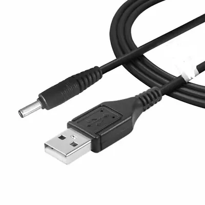 DC 5V Charger Cable USB To Barrel Jack 3.5mm X 1.35 Power Charging Lead Black UK • £3.99