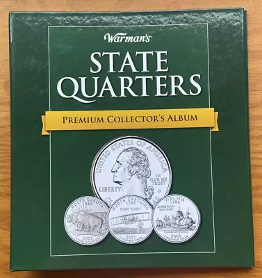 Warman's State Quarters Premium Collector’s  Album • $7.99