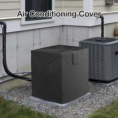Air Conditioner Cover Heavy Duty Central AC Outdoor Waterproof Protector Square • $25.07