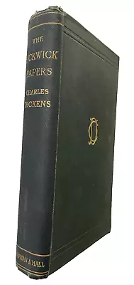 The Pickwick Papers By Charles Dickens Chapman & Hall Illustrated Phiz Seymour • £12.99