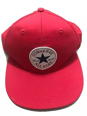 Converse All Star Chunk Taylor Youth Baseball Cap Red • $19.99