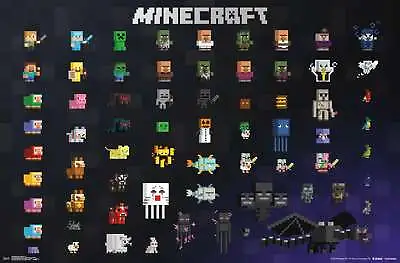 Minecraft - Sprites 2.0 Poster • £53.02