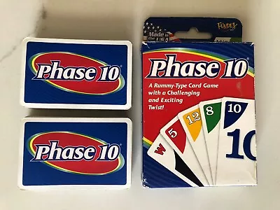 Phase 10 Vintage Card Game 1982 108 Cards COMPLETE (NO INSTRUCTIONS) • $10