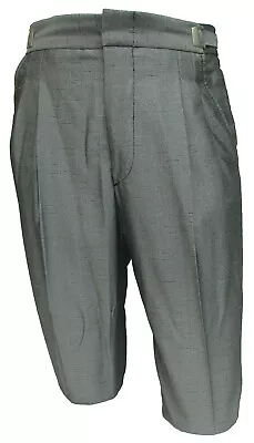 Men's Retro Silver Grey Tuxedo Pants With Adjustable Waist 33-35  Regular Rise  • $17.99