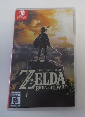 Replacement Case NO GAME The Legend Of Zelda: Breath Of The Wild Nintendo Switch • $8.99