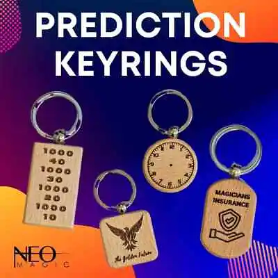Prediction Keyrings By Neo Magic (Mentalism) • £11.99