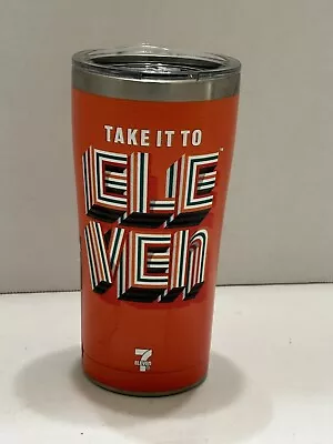 Tervis 20 Oz Insulated Take It To Eleven 7-11 7- Eleven Slurpee Cup Tumbler NEW! • $14.98