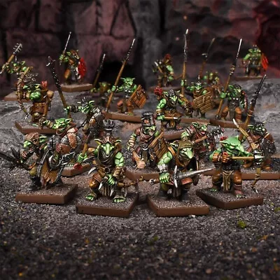 Mantic Kings Of War Goblins X20 - On Sprue • $27.99