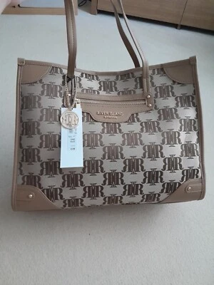 £30 • Buy River Island Monogram Shopper Bag.