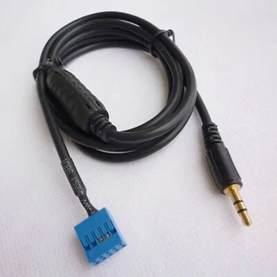 Car AUX Input Mode Cable 3.5mm Male Input Interface Adapter For BMW E46 1998-06 • $11.96