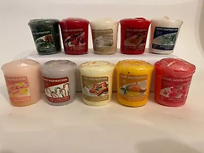 Ten Yankee Candle (old Logo) Home Inspiration Samplers/Votives (HI5) • £0.99