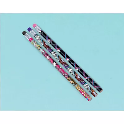 MONSTER HIGH Pencils Pack Of 12 Party Bag Fillers Loot Favours Birthday • $3.82