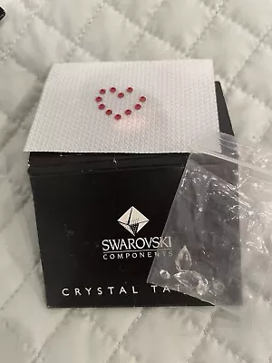 Swarovski Crystals Red Heart Tattoo And Loose Clear Crystals • £7.72