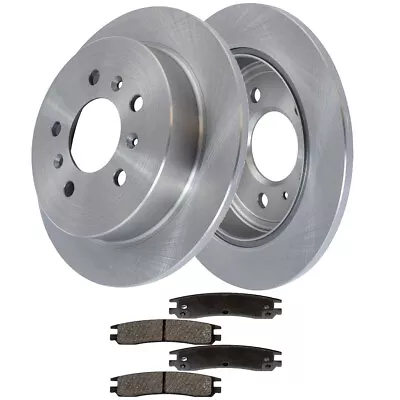 Rear Rotors And Brake Pads For Chevy Impala Monte Carlo Buick LaCrosse PA D28 • $63.45