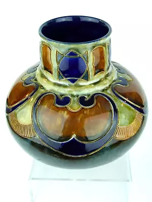 £165 • Buy A Fabulous Doulton Lambeth Organic Art Nouveau Vase By Frank Butler. Dated 1906