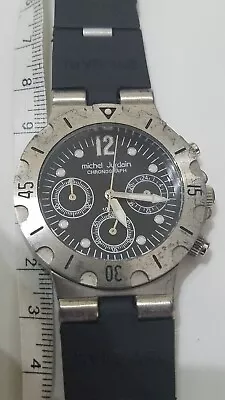 Michel Jurdain Paris EG-7306 Chronograph Men's Quartz Watch Diagono SD38S Style • $160