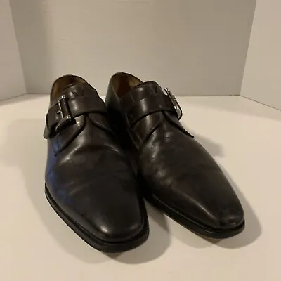 Magnanni - Marco II Monk Strap Shoe - Mens Size 9M • $77.50