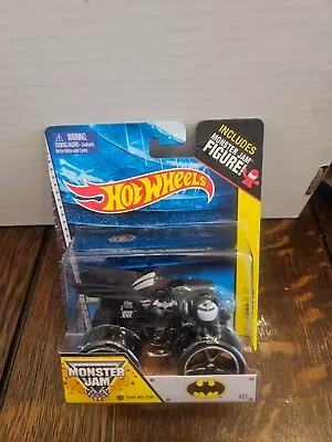 2013 Hot Wheels Monster Jam  #21 BATMAN OFF-ROAD W/FIGURE • $9.99