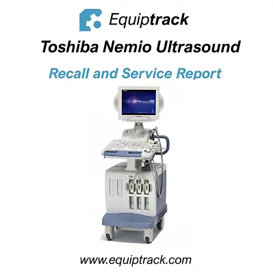 Toshiba Nemio Ultrasound (Service Report) • $60