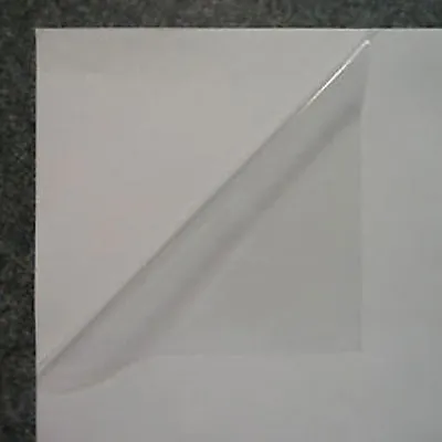 100 X A4 Sheets Clear Self Adhesive Vinyl Sign Making Vinyl Fablon Craft Robo • £82.48