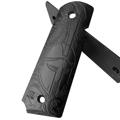 Extreme Polymer Full Size 1911 Grips Engraved Textured (Molon Labe) • $36.99