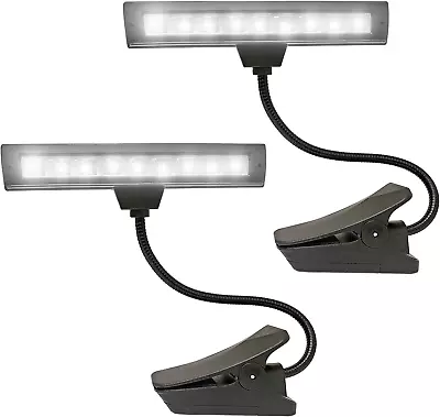 AxcessAbles Orchestra Clip-on LED Music Stand Lamp With USB Cable (2-Pack) • $32.99