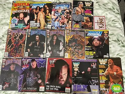 Undertaker Comics & WWF WWE Merchandise Collectibles Retro + Annuals RAW • £35