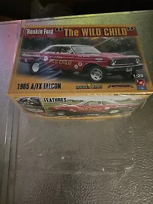 Rankin Ford. The Wild Child 1965 Ford Falcon AFX UNWRAPPING BOX NEW AMT-MK 1:25 • $25