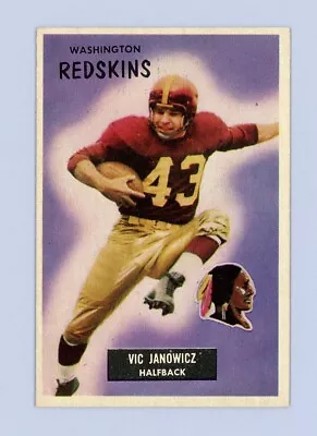 1955 Bowman #133 Vic Janowicz NEAR MINT **BB-1652** • $29.99