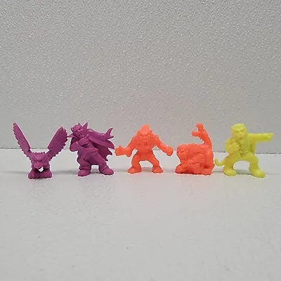 Vintage Monster In My Pocket Toy Figures Lot Of 5 Neon Purple Orange Yellow • $41.99