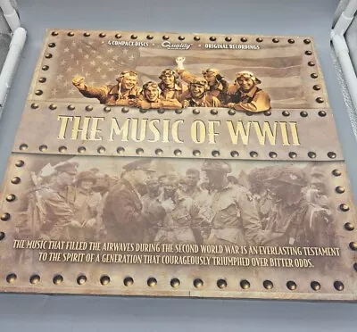 The Music Of WWII World War 2 (4 CD Boxed Set) Original Restored Recordings • $9.99