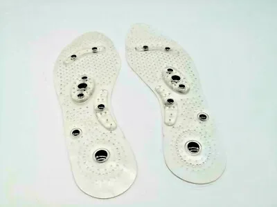 Acupressure Massage Magnetic Insoles Men/Women Reflexology Pain Relief Foot Pad  • $6.69