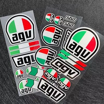 Motorcycle Sticker Reflective Motorcross Decals For Agv Motorycycle Stick • $13