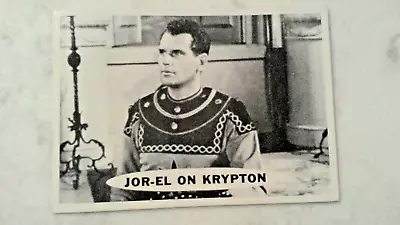 Vintage 1965 Topps - Superman - #52 Jor-el On Krypton - Rare National Periodical • $4.99