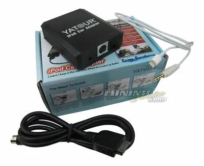 For Mazda Genuine Radio IPod IPad IPhone 4 5 6 Interface Lightning Adapter SET • $30.01