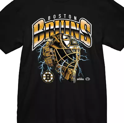 Boston Bruins Retro Vintage Helmet Hockey Team T-shirt Black Gift For Fans • $16.59