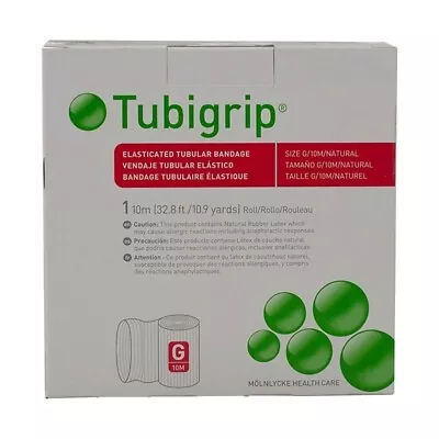 Tubigrip Size G Tubular Bandage 10M Box Natural-(32.8ft/10.9yards) • $28.99