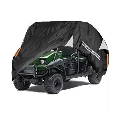 Utility Vehicle Cover Waterproof UV For Kawasaki Mule 4000 4010 Trans Heavy Duty • $55.99