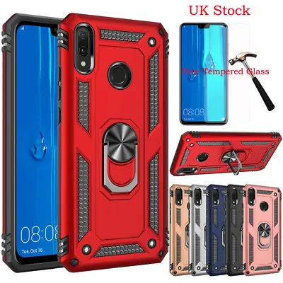 Shockproof Armor Cover Case For Huawei Y5 Y6 Y6s Y7 2019 P Smart Z 2020 2021 • £5.95