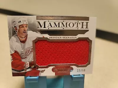 2013/14 Panini Dominion Brendan Shanahan Mammoth Jersey #'ed 33/50 • $19.80