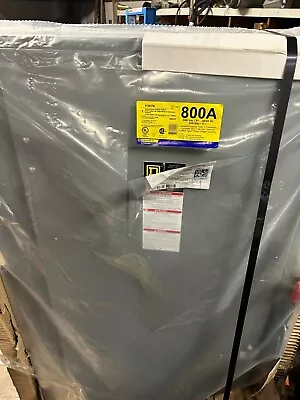 Brand New Square D H367n 3ph 600v 800a Nema 1  Fused Disconnect • $8750