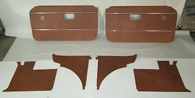 New 6 Piece Interior Panel Set With Door Panels MGB 1970-80 Autumn Leaf W Chrome • $299.95