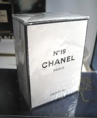 🎁197/80s Vintage NewSealed PM 28ml **PARFUM Chanel No 19 Pure Perfume Extrait • $319