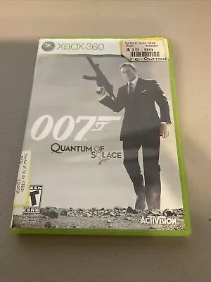 James Bond 007: Quantum Of Solace (Microsoft Xbox 360 2008) • $5.40