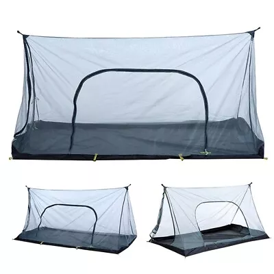 None-pole Portable A-shaped Camping Tent Mosquito Net Yarn Net Tent Ultra Light • $59.99