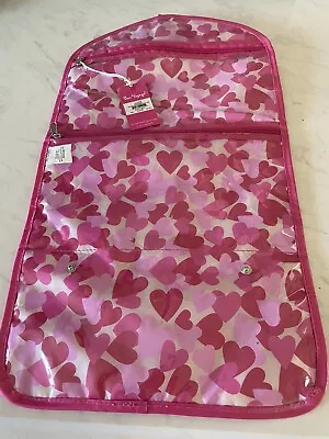 Mud Pie Adorable Makeup Travel Bag In Barbie Pink Animal Print • $7